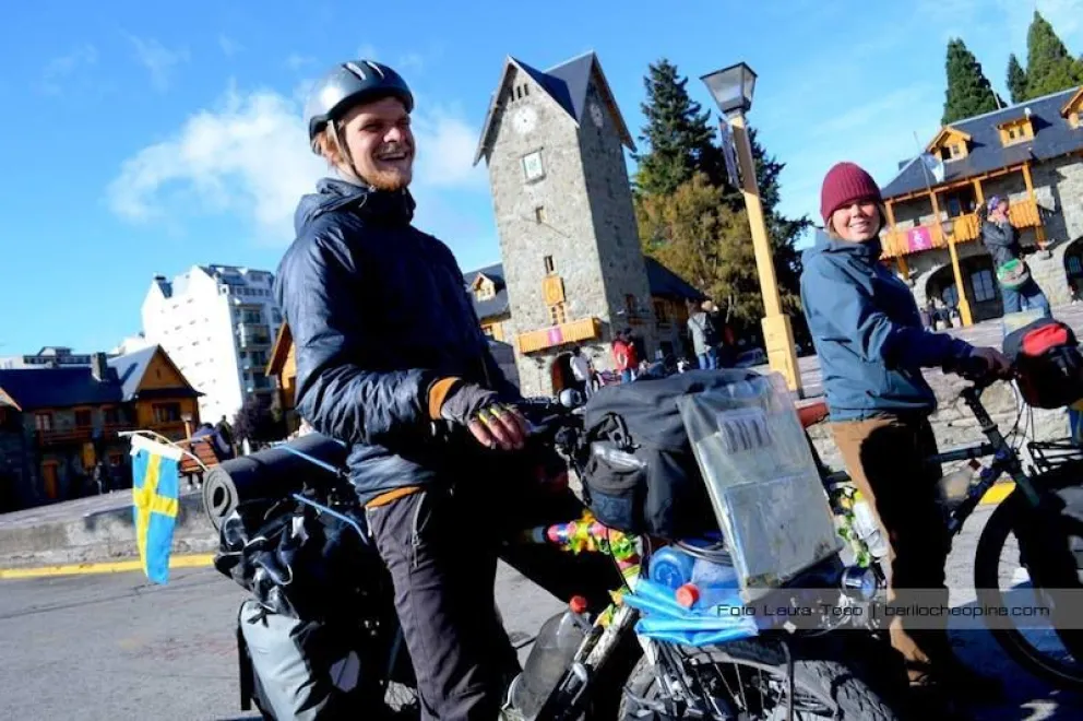 Murió la joven sueca que recorría el mundo en bici