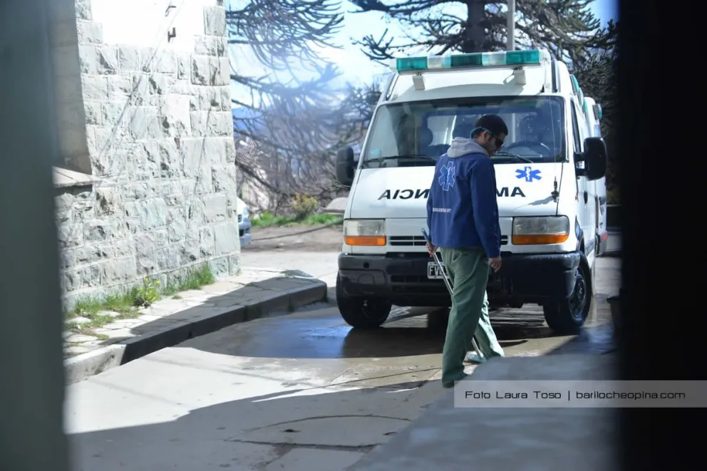 Un hombre sufrió un corte en el rostro con una amoladora
