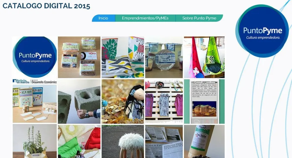 Está online el catálogo de emprendedores de Punto Pyme