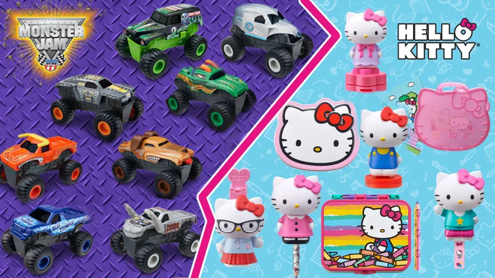 Hello Kitty y Monster Jam llegan a la Cajita Feliz de McDonald´s