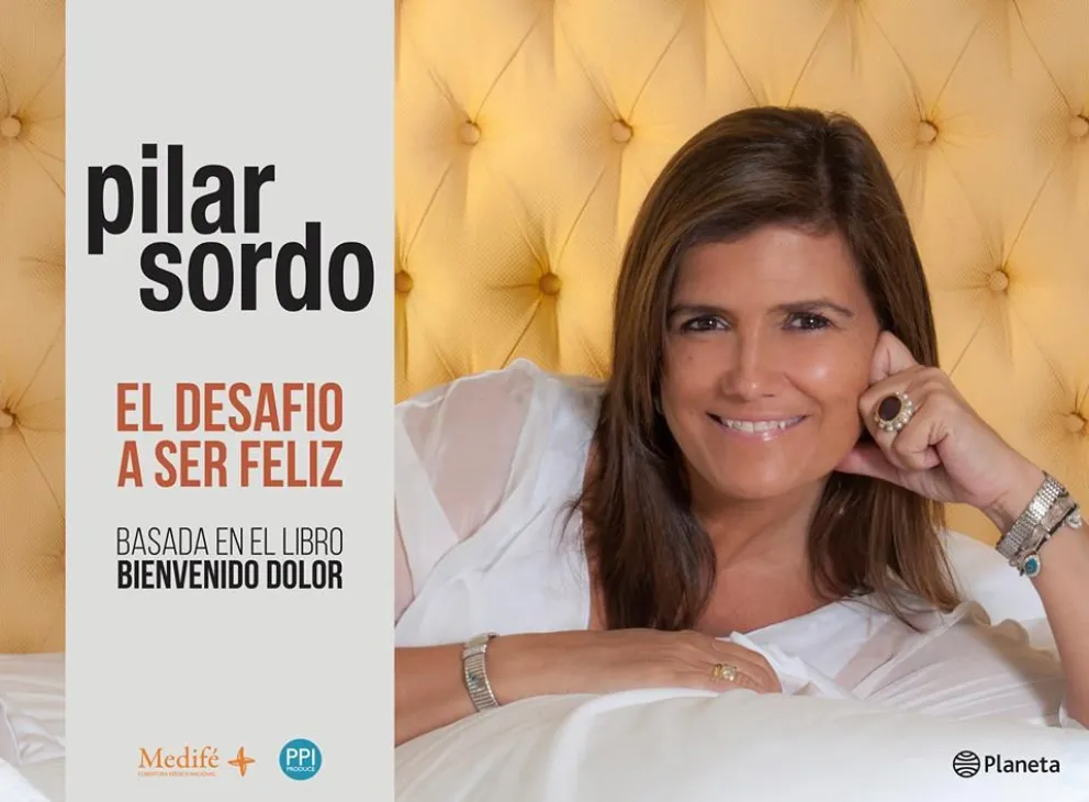 Pilar Sordo vuelve a Bariloche con "El desafío de ser felíz"