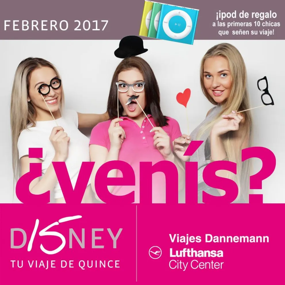 Festejá tus 15 en Disney con Viajes Dannemann