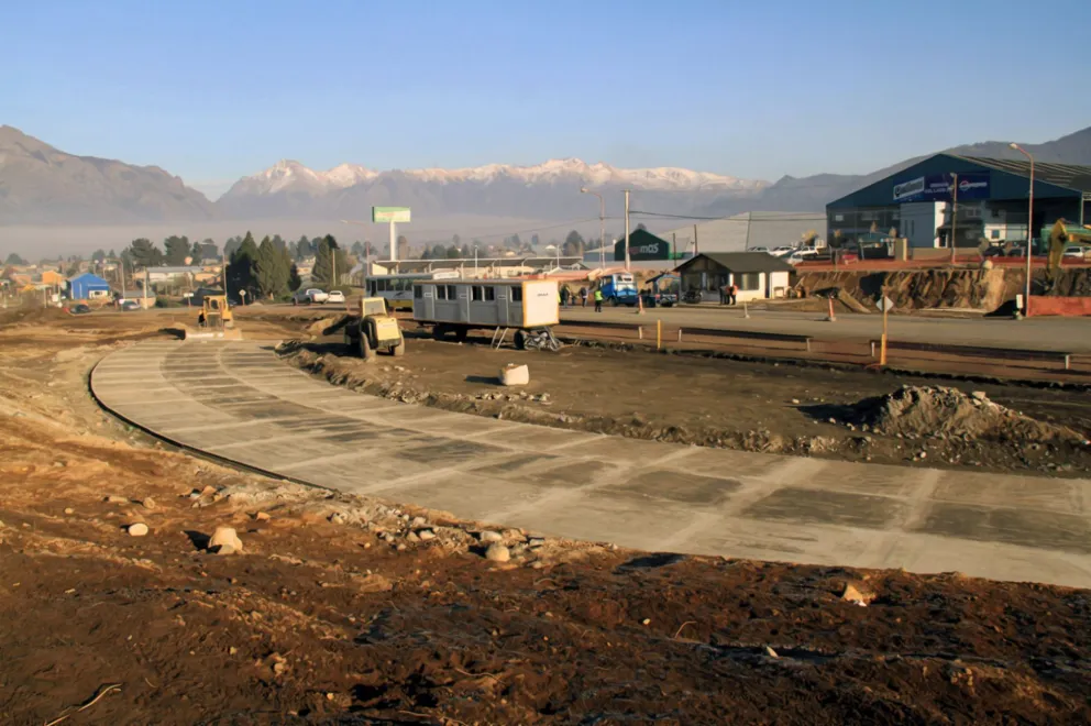 La rotonda de Avenida Herman estará terminada para el verano
