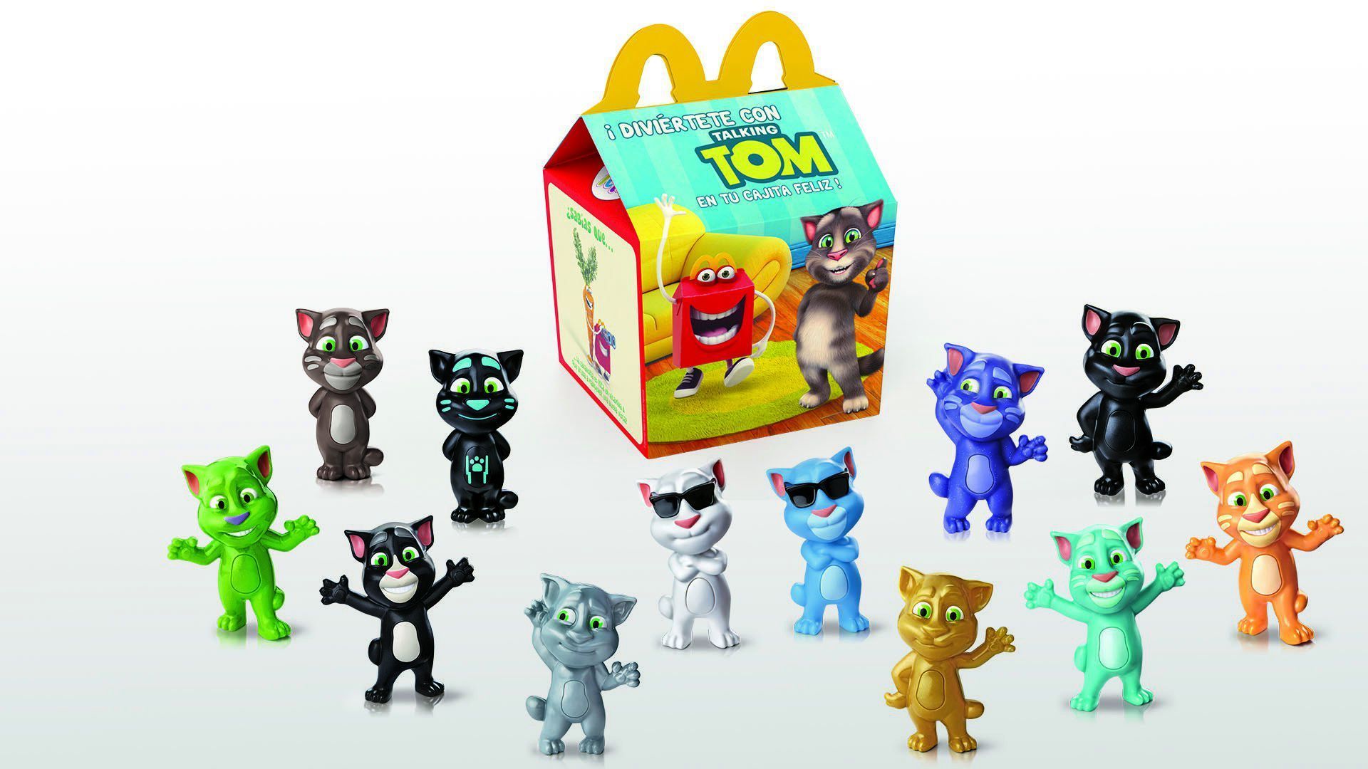 Del mundo digital a la Cajita Feliz llega Talking Tom a McDonald s Bariloche Opina Noticias de Bariloche