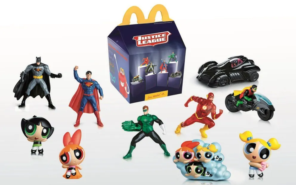 Los superhéroes estarán en la Cajita Feliz de McDonald’s durante el mes de octubre