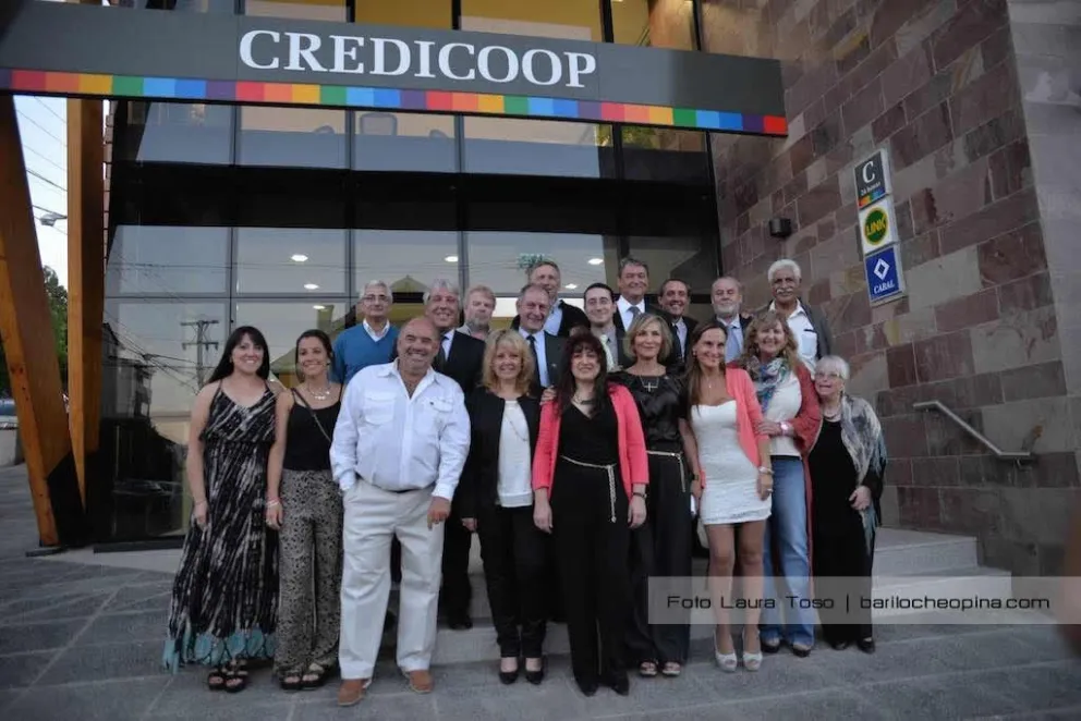El Banco Credicoop inauguró su filial "más linda" del país