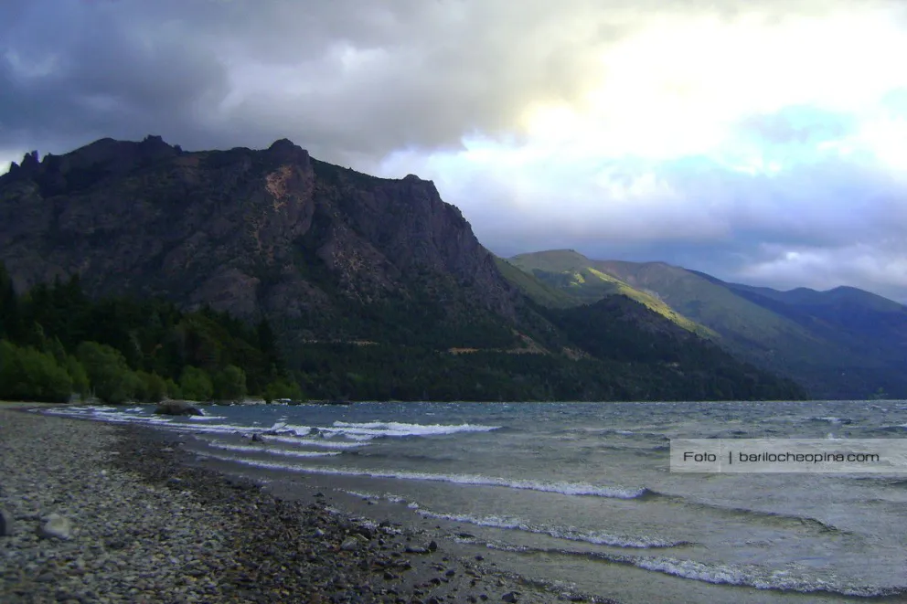 Sigue el anuncio de vientos fuertes y lluvias para Bariloche