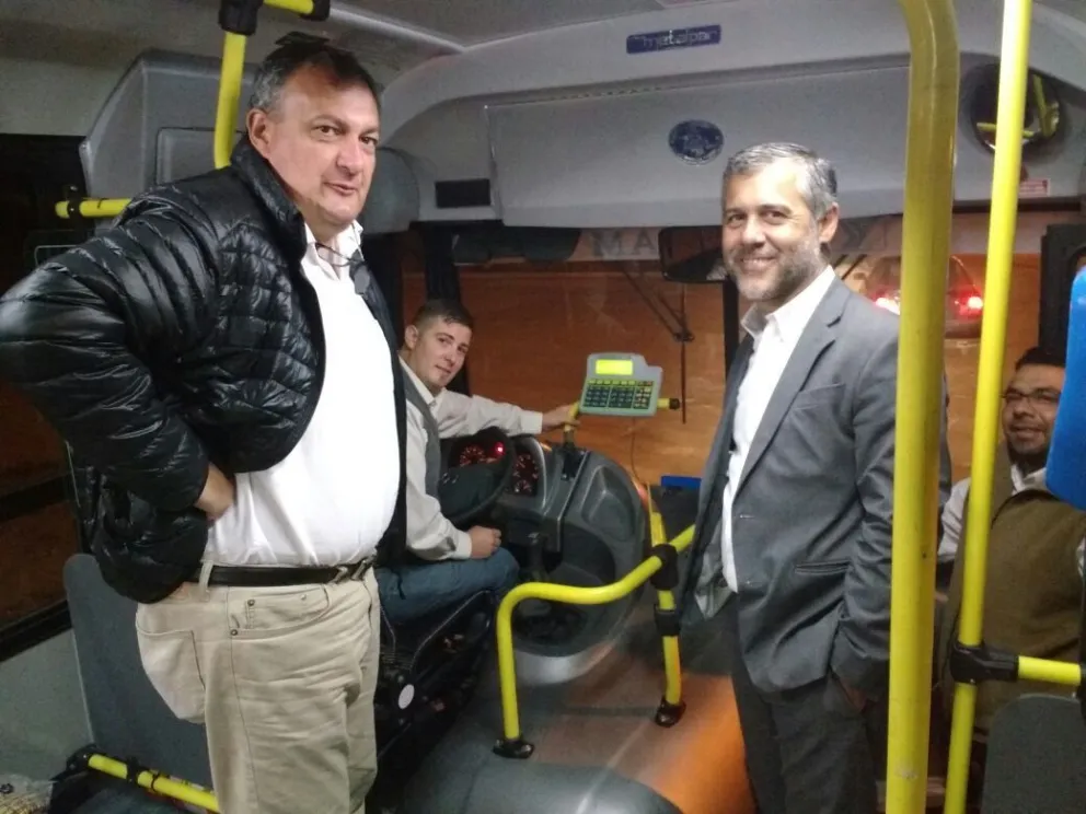 Otros tiempos. Intendente y Jefe de Gabinete en los primeros tempos de gestión municipal.