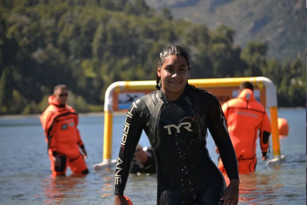 Mayte Puca debuta en el mundial de natación en Hungría
