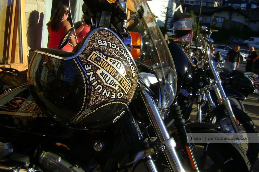 Este fin de semana las Harley Davison invaden Bariloche