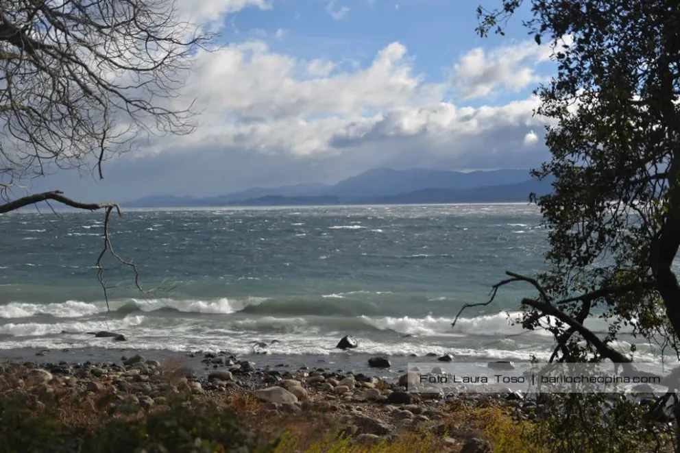 Prevén lluvias y vientos fuertes para este viernes en Bariloche