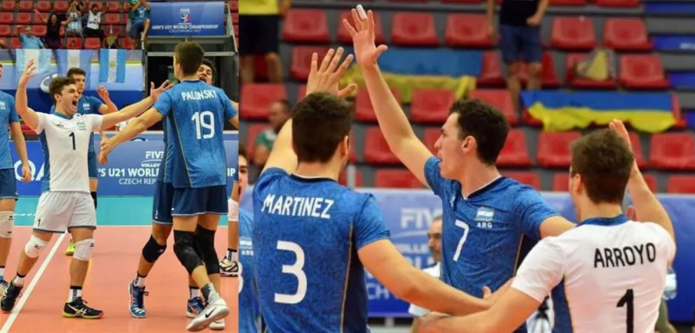 Santiago Arroyo pone a Jacobacci en lo más alto en el Mundial de Vóley