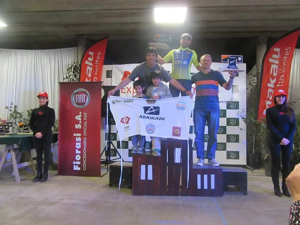 Juani Beltrán fue el mejor barilochense en el Tetra de Esquel