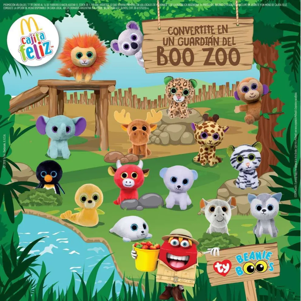 McDonald’s comienza el año con una adorable colección de juguetes en su Cajita Feliz