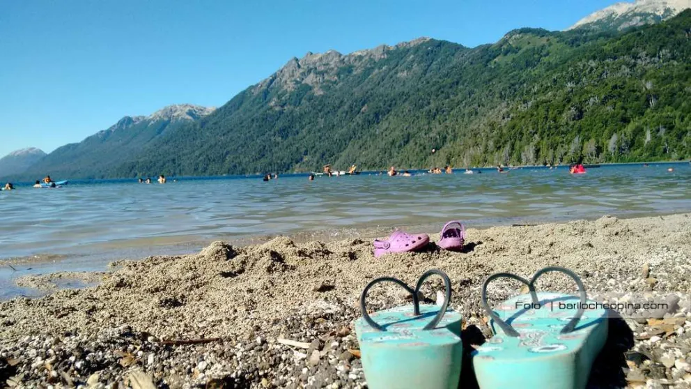 Neuquén: restringen el ingreso a las playas de los lagos por el aumento de turistas