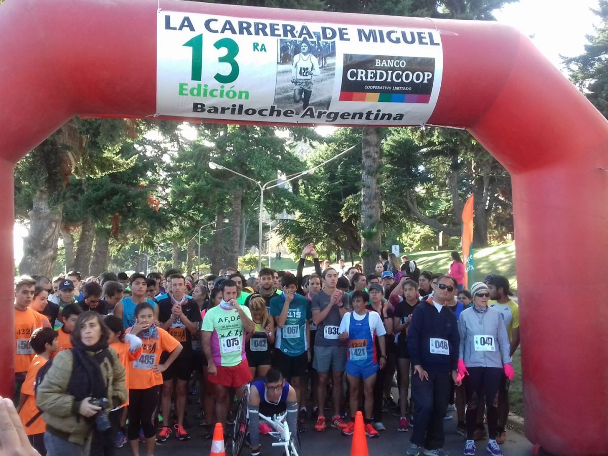 Corrieron por la memoria de Miguel Benancio Sánchez Bariloche Opina