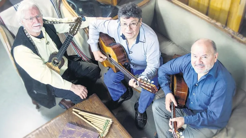 Inti Illimani en formato trío se presentará en La Baita