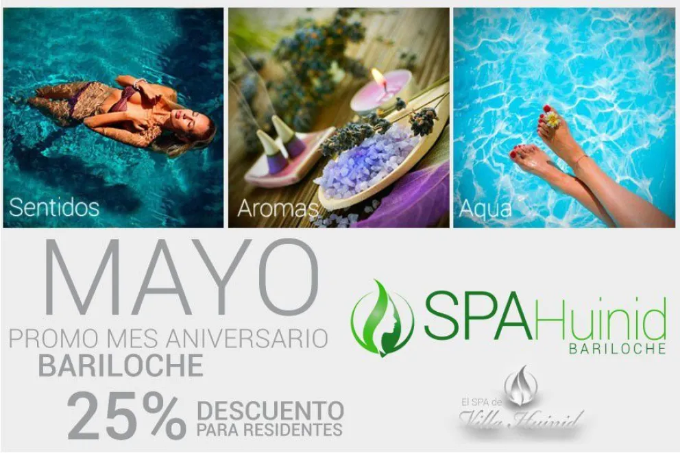 El spa de Villa Huinid tiene propuestas especiales para residentes