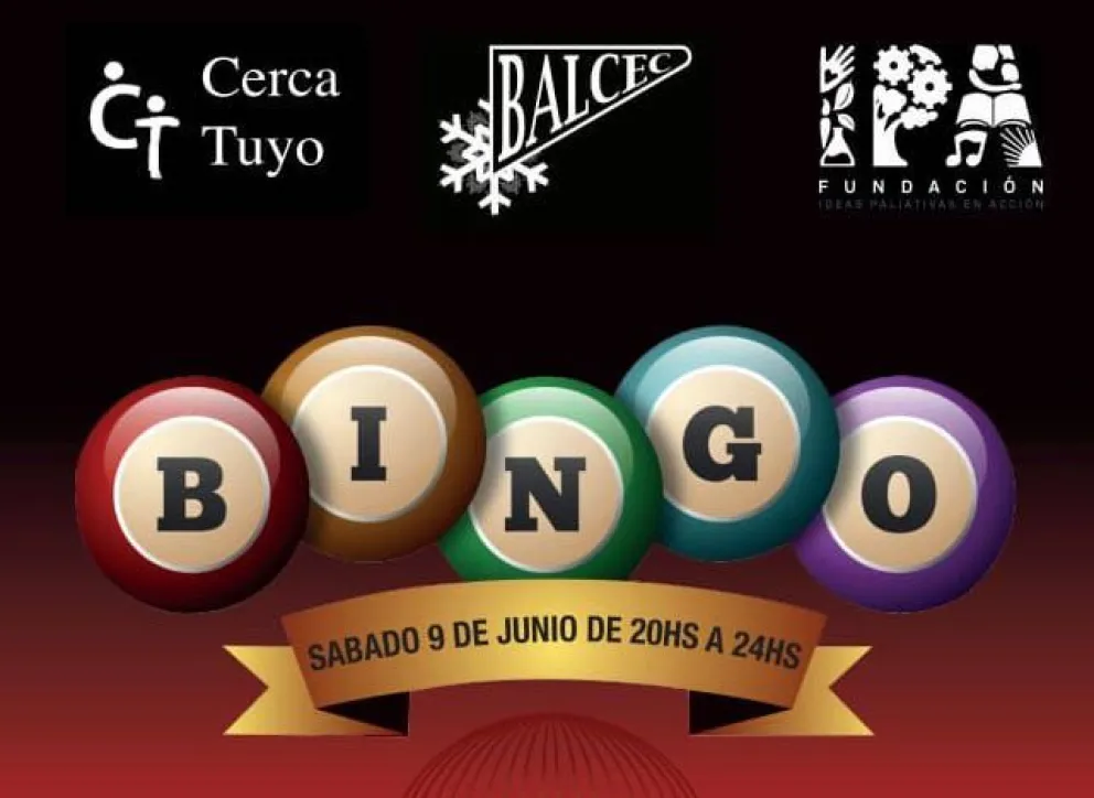 Cerca Tuyo, Balcec y la Fundación IPA hacen el Bingo Solidario este sábado