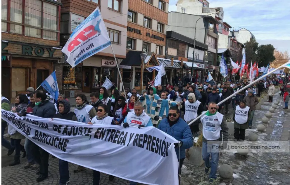Este jueves el paro nacional afectará varios servicios en Bariloche y el resto de la provincia