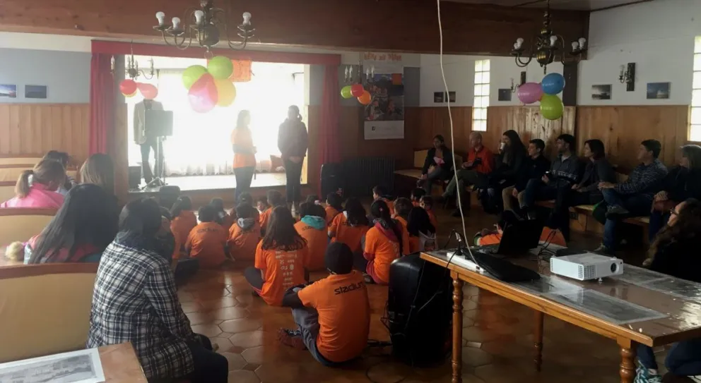 La UNRN festejó con los chicos de Ojos de Cielo