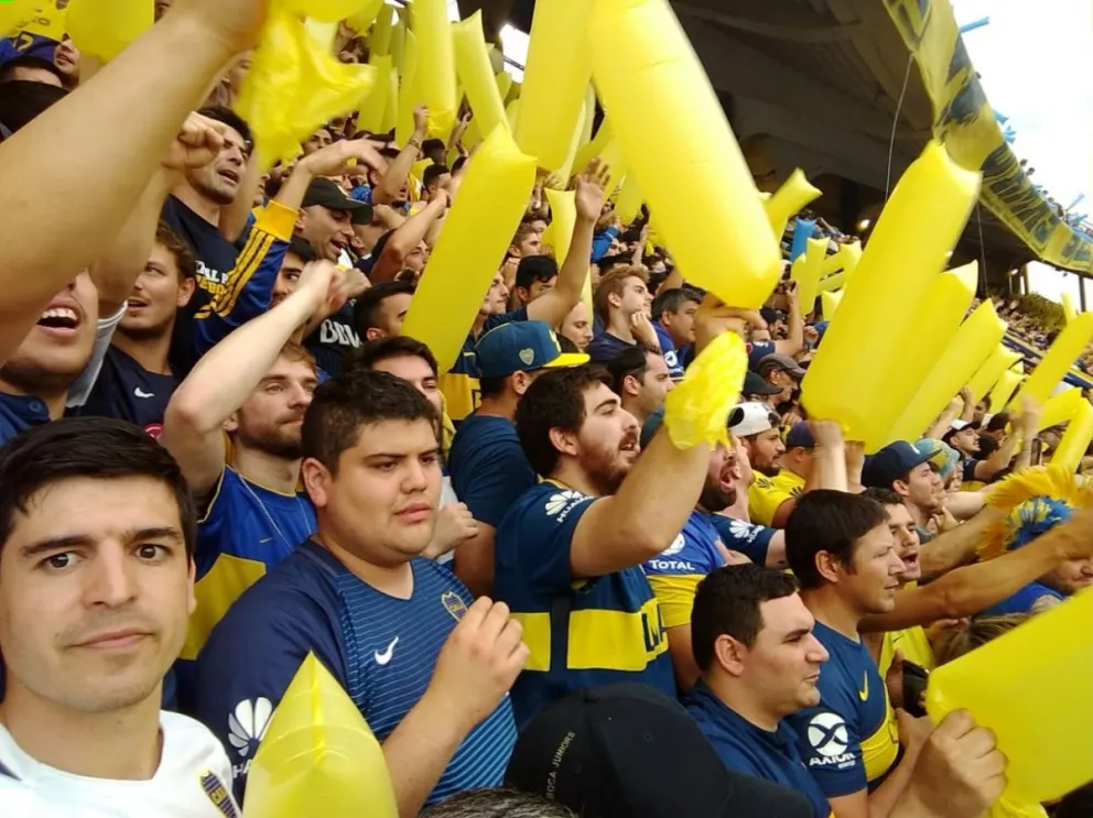 Barilochenses vivieron su fiesta en La Bombonera